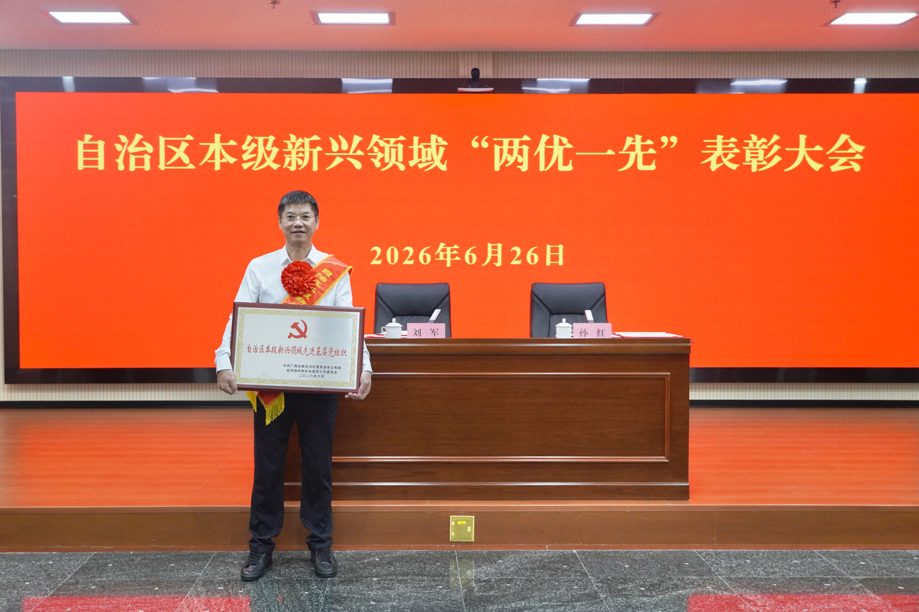 喜报！广西勘察设计协会党支部荣获自治区本级新兴领域“先进基层党组织”称号